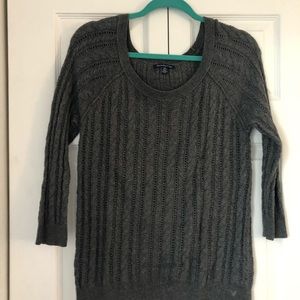 American Eagle Gray Sweater